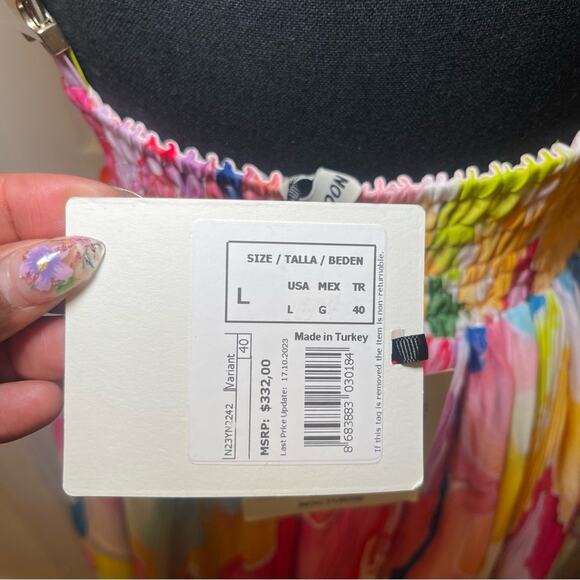 Nocturne Printed Flowy Dress - Picture 11 of 12